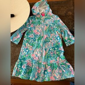 Girls Lilly Pulitzer swim coverup 12-14